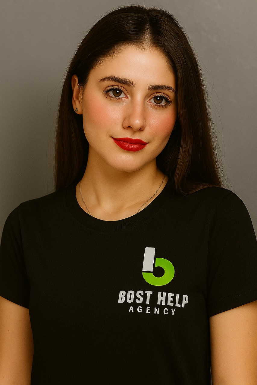 Aqsa Afzal, Content Writer at Bost Help, creating engaging and high-quality written content for the company.