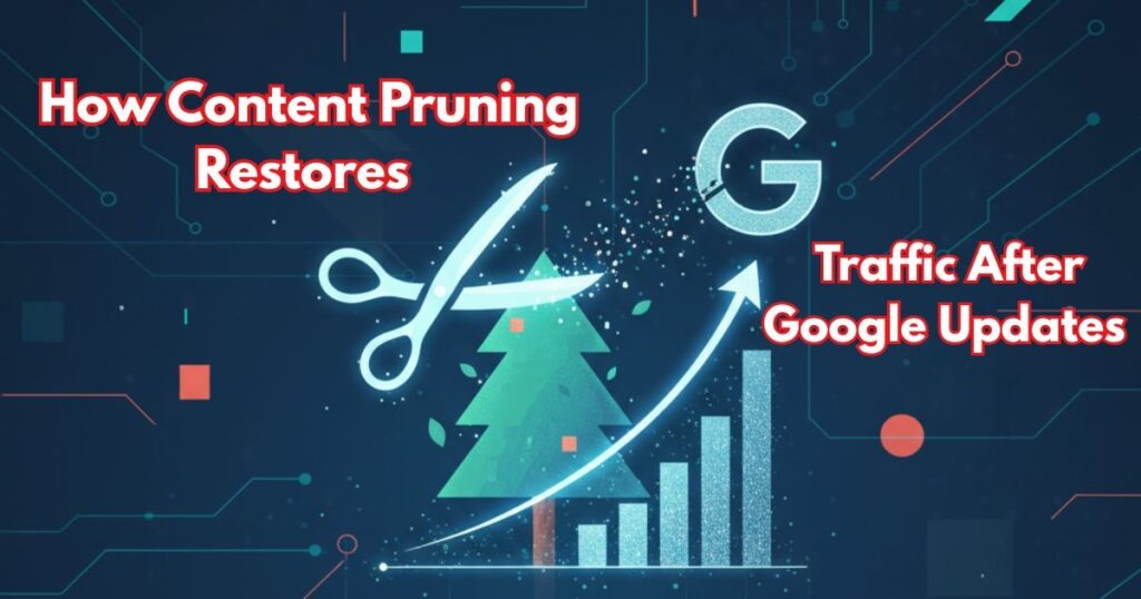 How Content Pruning Restores Traffic After Google Updates