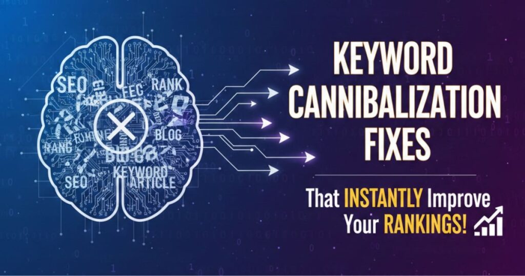 Keyword Cannibalization Fixes That Instantly Improve Your Rankings