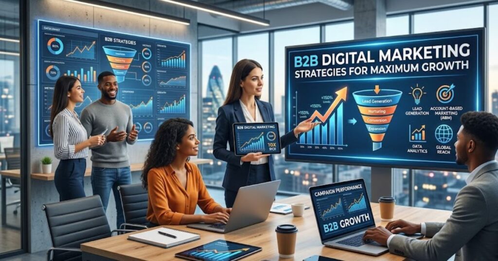 B2B Digital Marketing Strategies for Maximum Growth