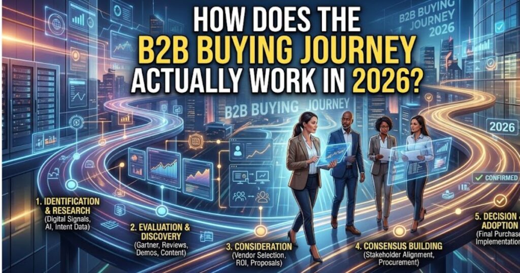How does the B2B buying journey actually work in 2026?